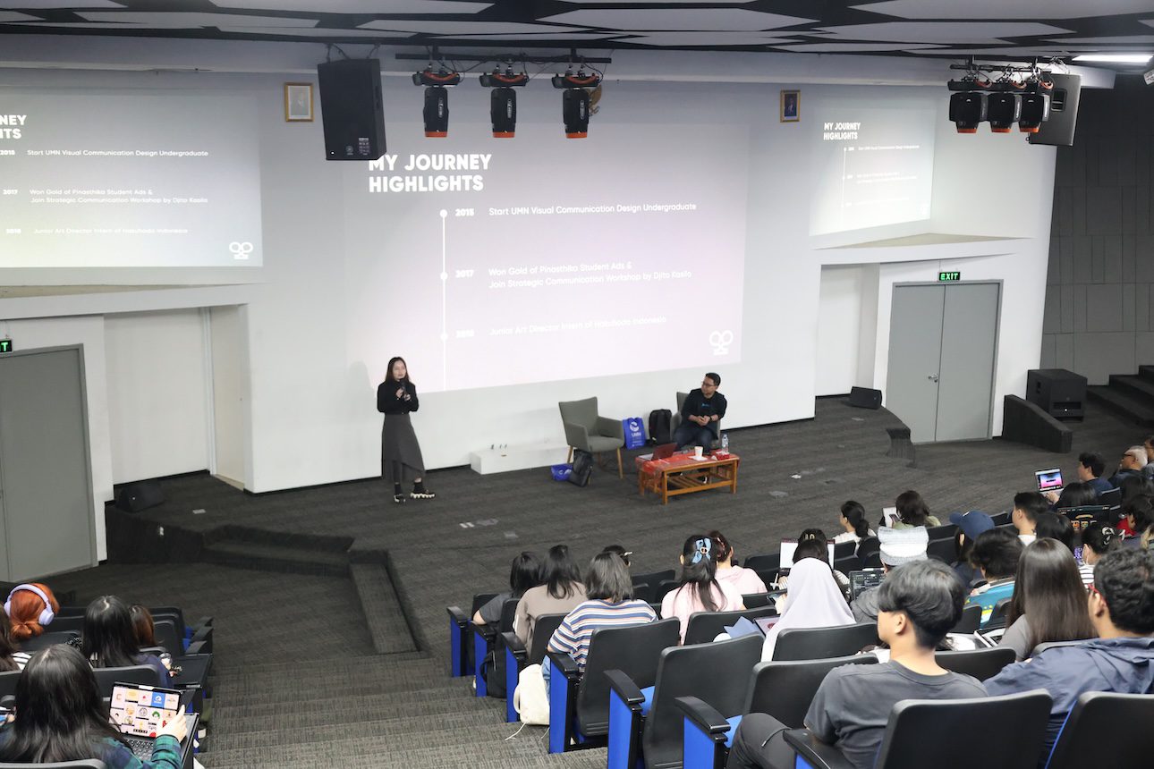 “The Art of Touching People’s Hearts”: Ovita Pattari Encourages UMN Visual Communication Design Students to Create Meaningful Work