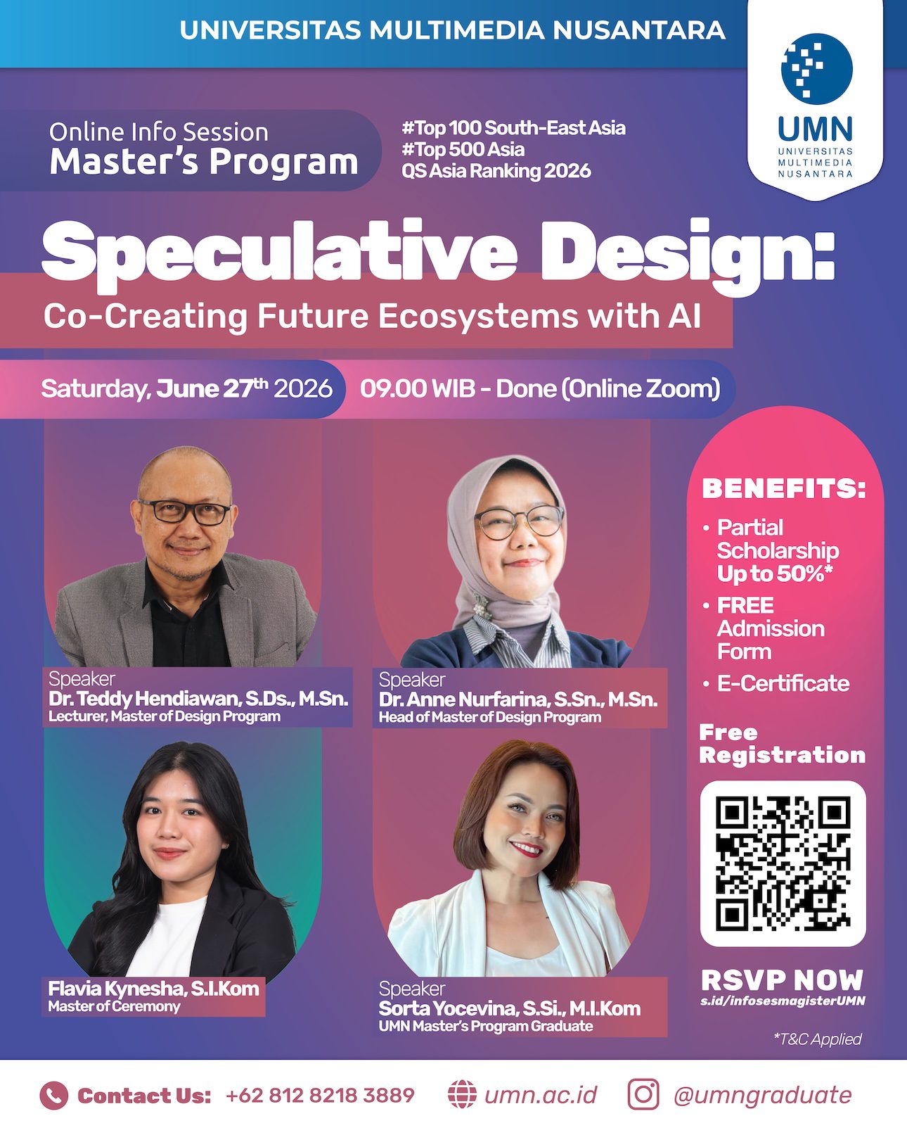Ketahui Masa Depan Desainer di Kelas Magister Desain UMN!