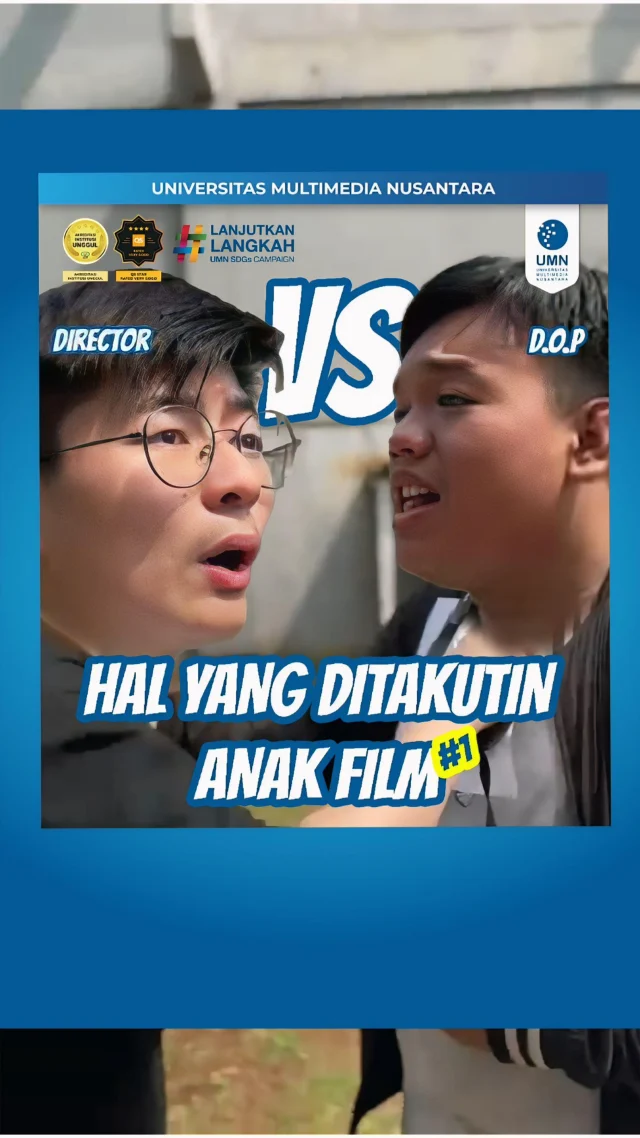 Woi anak film! Angkat tangan yang pernah ngalamin kejadian kayak gini! ☝️☝️, ada lagi gak sih yang lebih menakutkan dari ini?🤔, merapat kuy di kolom komentar, tuangin keluh kesah kalian😌

Yuk, melangkah bersama mengawali masa depanmu yang gemilang dengan bergabung di UMN, sekarang!👣👇

———

Instagram: @universitasmultimedianusantara
TikTok: @join.umn
Youtube: Universitas Multimedia Nusantara
Informasi & Pendaftaran kunjungi www.umn.ac.id 

#Film&AnimasiUMN#SahabatUMN#UniversitasMultimediaNusantara#LanjutkanLangkah#LifeAtUMN#Perkuliahan#KuliahSeru